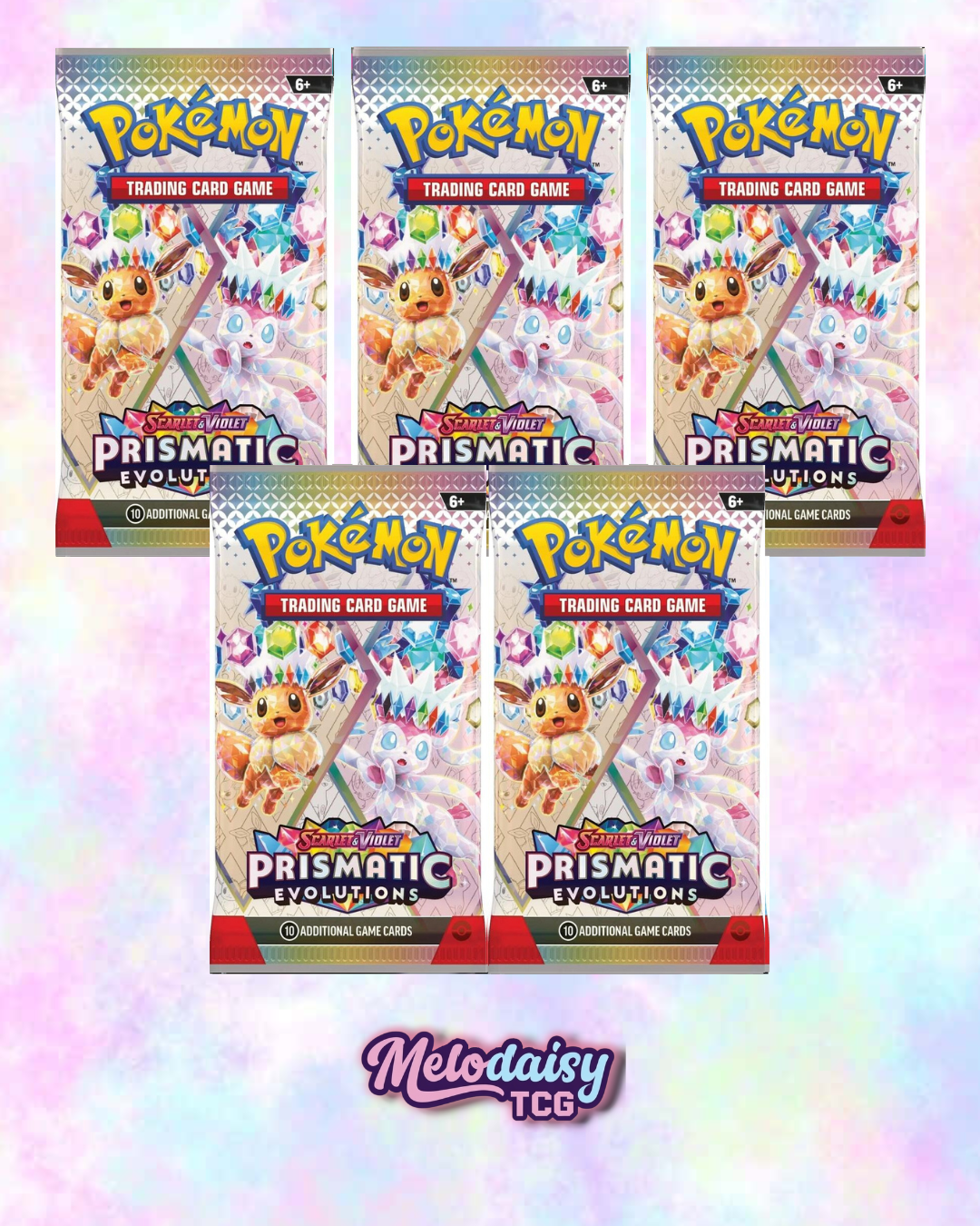 (5) Prismatic Evolutions Booster Packs