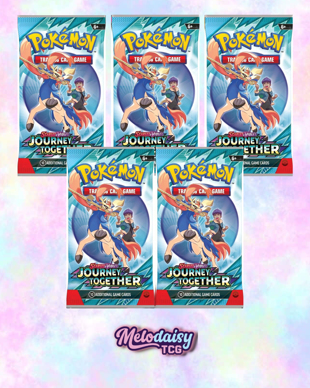 (5) Journey Together Booster Pack