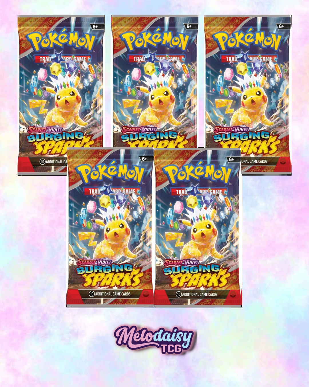 (5) Surging Sparks Booster Park