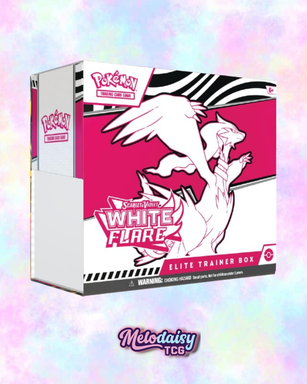 White Flare Elite Trainer Box (ETB)